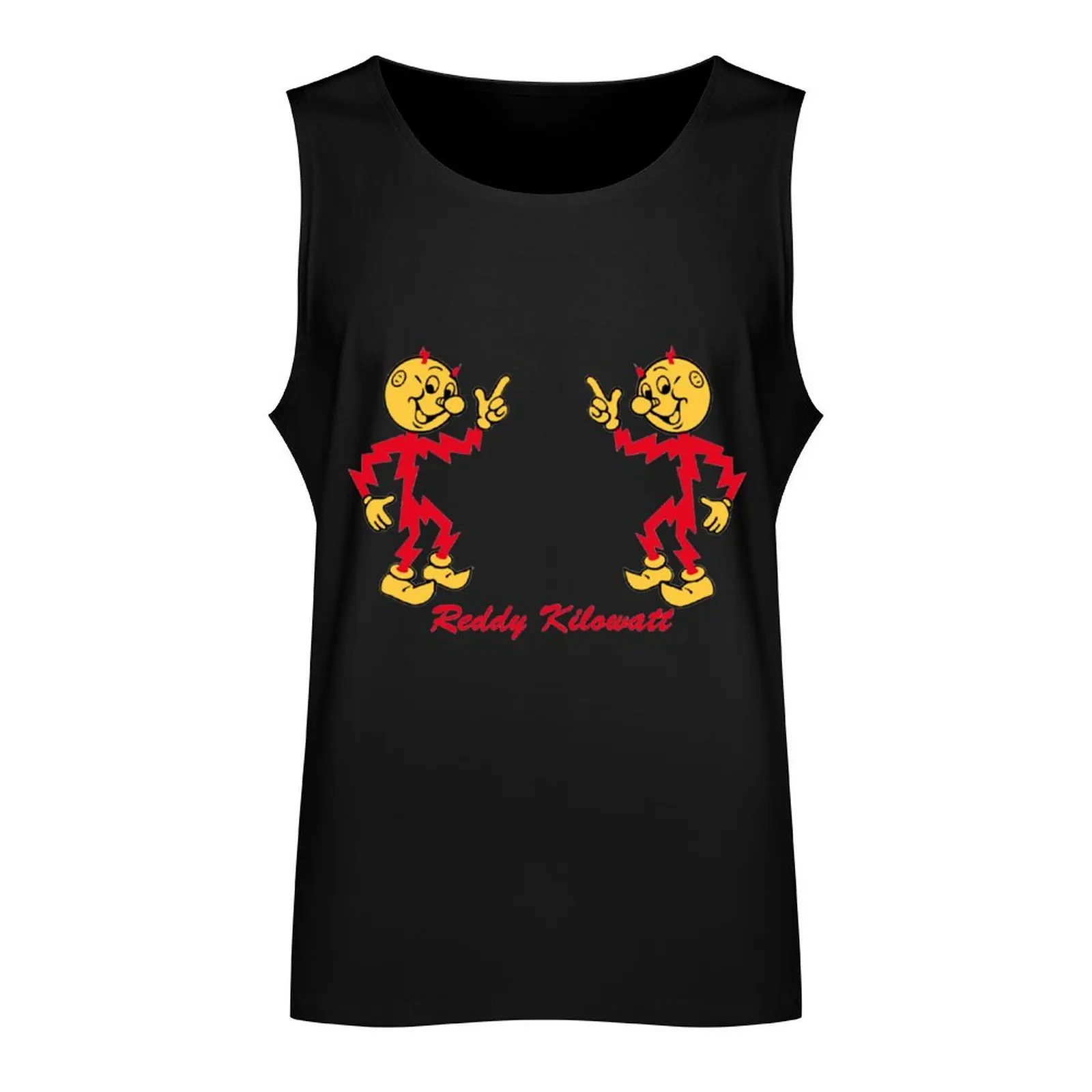 Reddy Kilowatt Essential Tank Top Men sleeveless tee quick-drying t-shirt