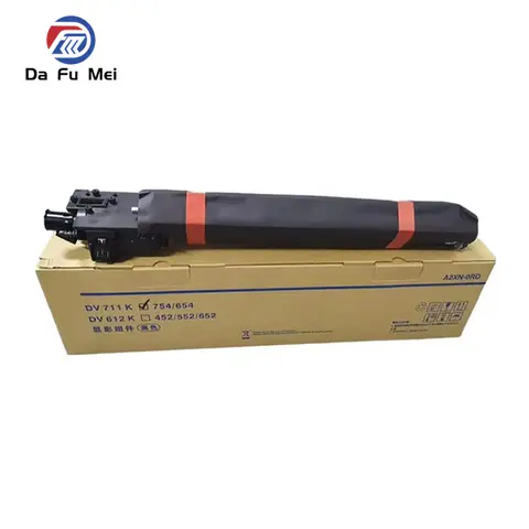 1PCS Developer Unit For Konica Minolta Bizhub DV711 654 754 C654 C754 C654eE C754E Japan Copier High Quality Compatible