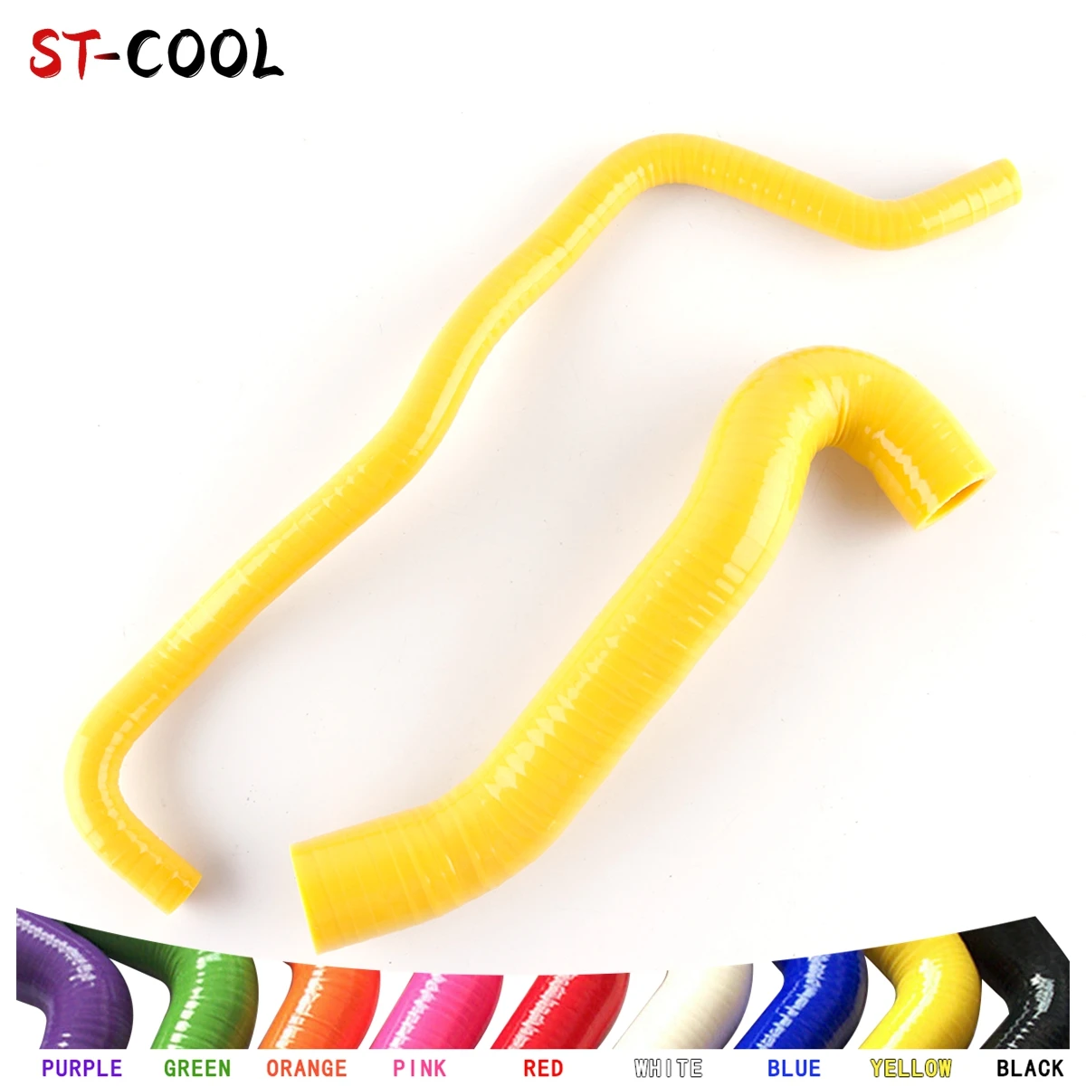 For Audi TT MK1 8N S3 A3 8L Seat Leon Cupra R 1.8T 225HP Boost Hoses Kit Silicone Tubes Pipes 2Pcs 10 Colors