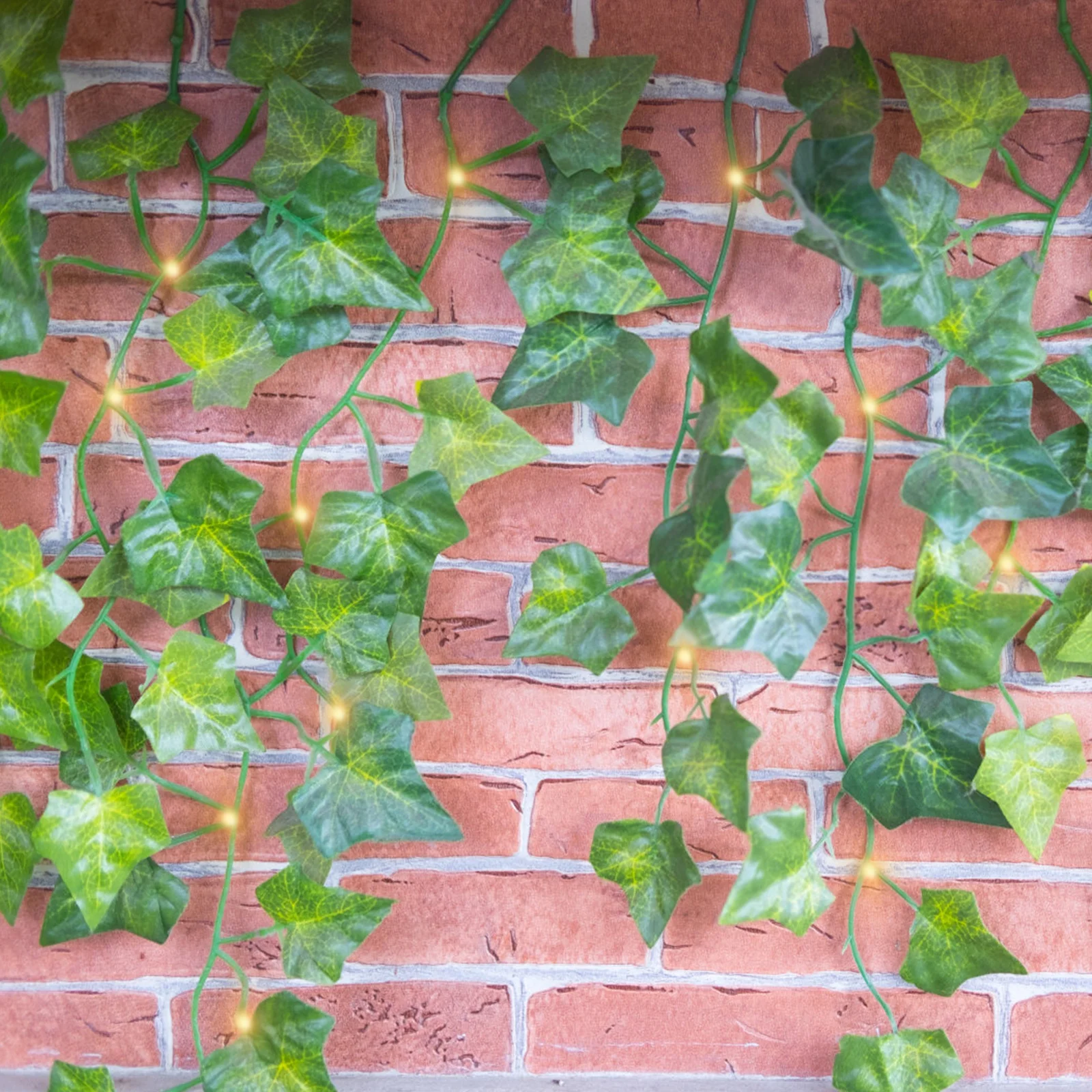 

Led Green Leaves Artificial Garland String Light For Garden Decorative Lamp Outdoor Indoor Hanging Lights