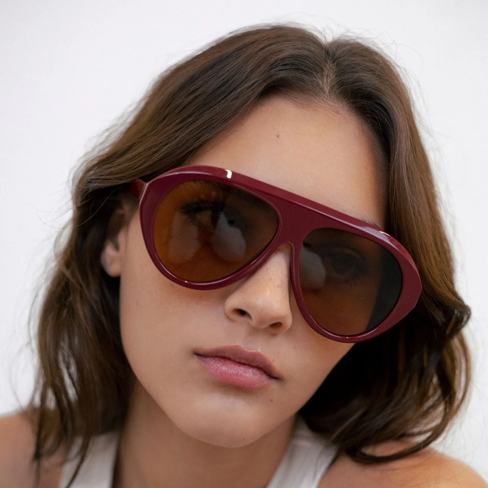 ShinyCo Marca de luxo europeia e americana grande moldura óculos de sol de painel de alta qualidade óculos de sol da moda para comércio exterior