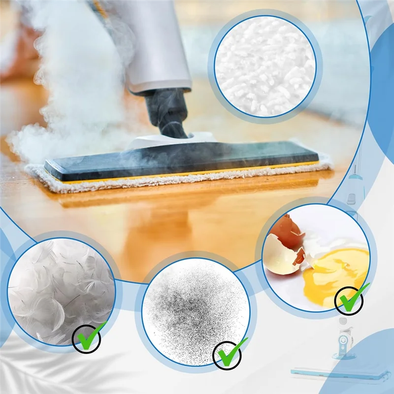 ABZW 10PCS 마이크로 화이버 스팀 걸레 교체 패드 상어 스팀 걸레 S3101 S3102 S3250 S3251 세척 가능 재사용 가능한 걸레 천