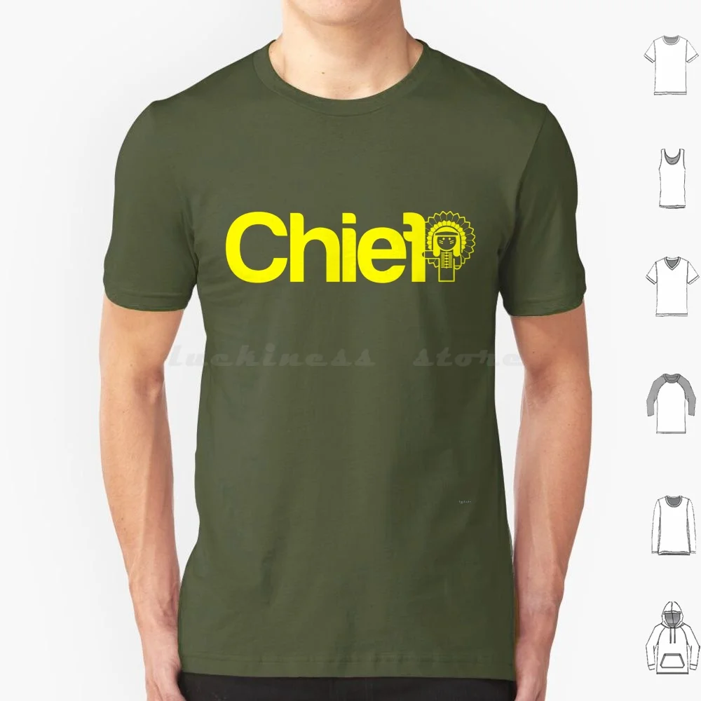 Project Chief | Yellow T Shirt Men Women Kids 6Xl Chief Feather Manager Strong Brave Headdress