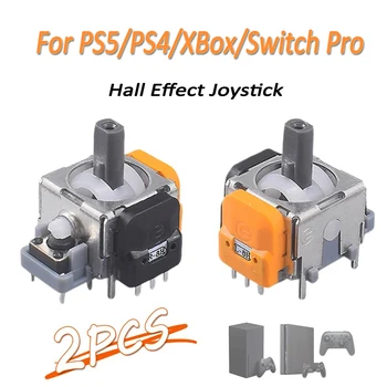 Módulo de Joystick de Efecto Hall para PS5/PS4/Switch Pro/XBox, accesorios de módulo de Sensor de palo analógico 3D de alta precisión mejorados, 2 piezas