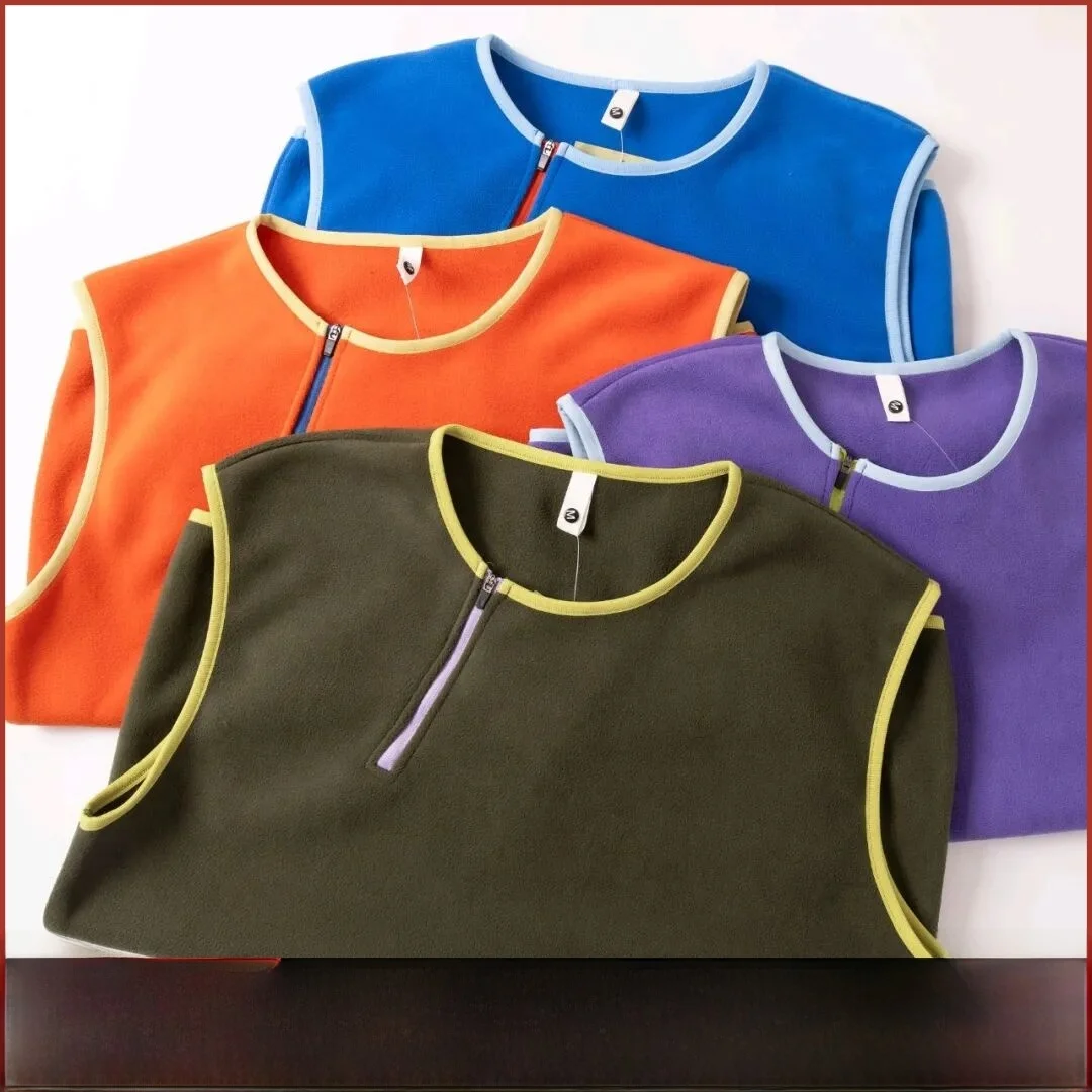 

Уличный осенне-зимний теплый жилет на молнии с капюшоном, молодежный модный полиэстер, повседневный жилет для отдыха