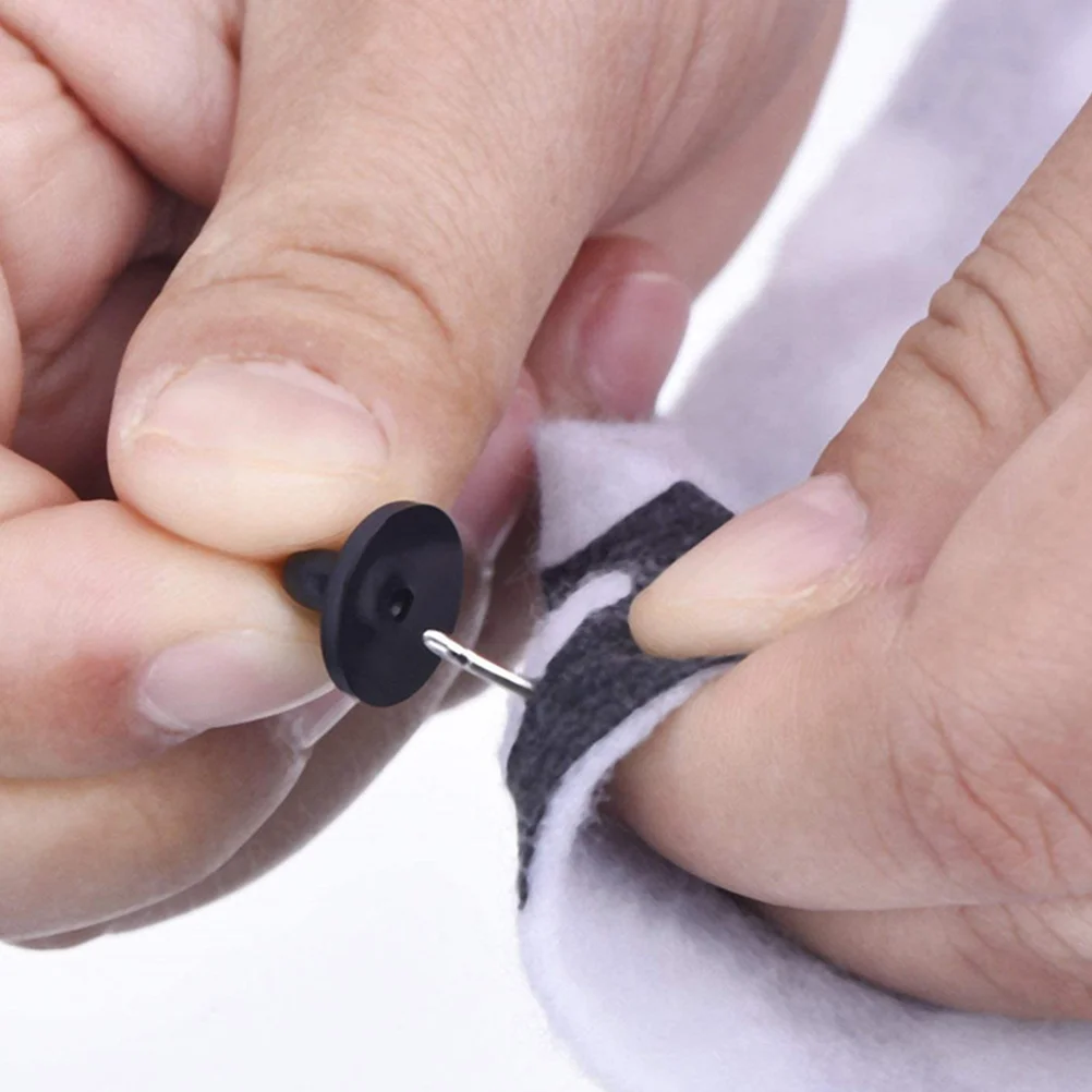 

Rubber Pin Backs Clutch Backings Pin Cap Keepers Blank Lapel Pins DIY Craft Jewelry Badge Replacement Holder Multipurpose