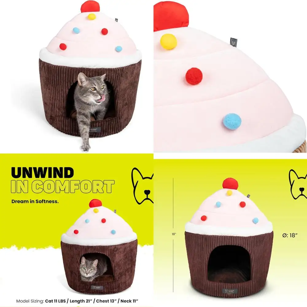 洗える抗不安性犬用ぬいぐるみクッション - 滑り止め、柔らかいペットベッド、自己発熱機能付き、大型犬、中型犬、猫用
