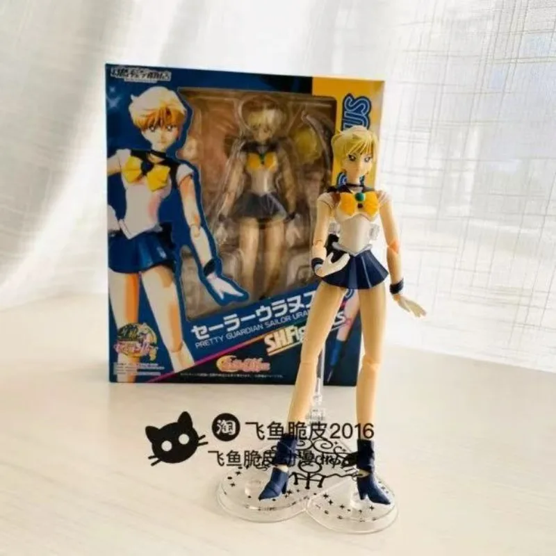 

Brand New Genuine Bandai SHF Sailor Moon Hare Metal Wood Water Fire Uranus Neptune Figure Ornaments Ready in Stock