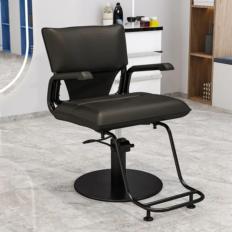 AOLIVIYA Salon Barber Chair Beauty Manicurist Nail Chair Pro Hairdressing Stool Lift Swivel Japanese Style Perm Cutting Trendy