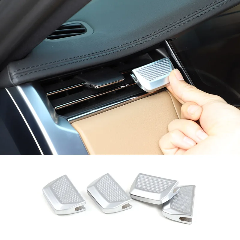 For Land Rover Range Rover Sport Vogue L460 2023-24 Car Front Air Conditioning Vent Adjustment Decoration Cover Car Accessories