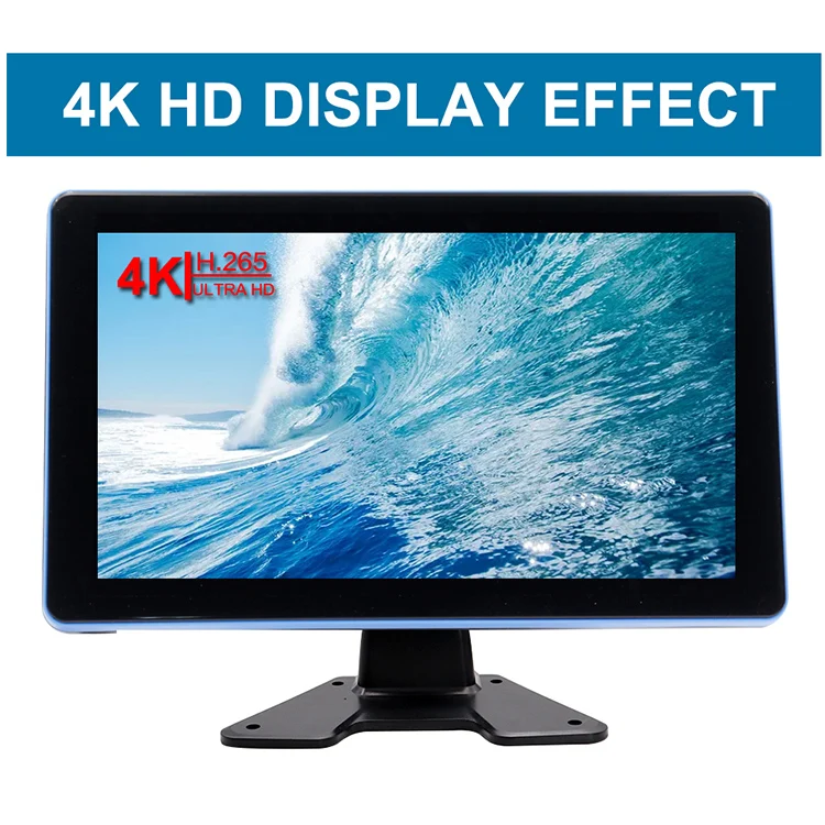 SmartourVehicle Rückfahrkamera-System 4-Kanal-Aufnahme DVR 9 Zoll IPS-Bildschirm 1080p Kamera Rückansicht Auto-Rückfahrmonitor Touchscreen