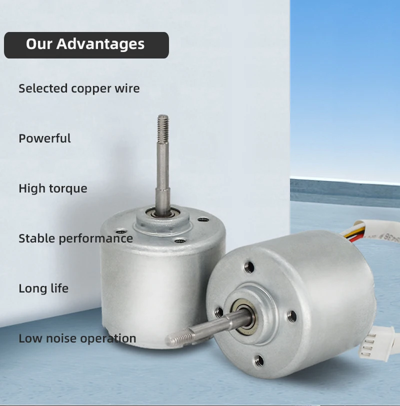 2PCS BL4235 Diametro 42mm 15W Cilindro Piccolo Inrunner Brushless Dc Motore Bldc Con Controller Driver Interno Con Hall Senso