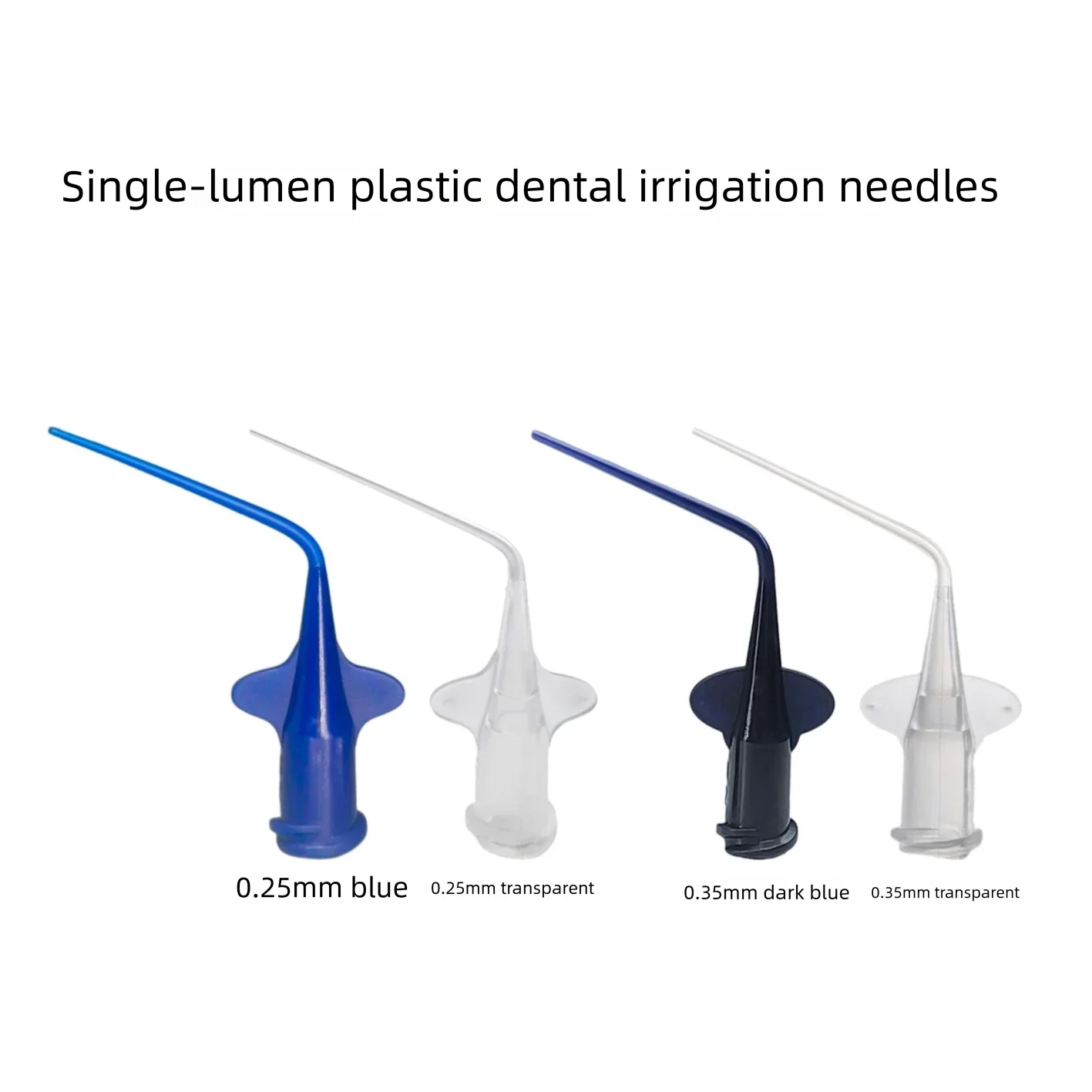 

100Pcs Dental Plastic Syringe Tips for Endo Irrigation Root Canal Lateral Irrigation Needles - Dental Tools for Professional Use