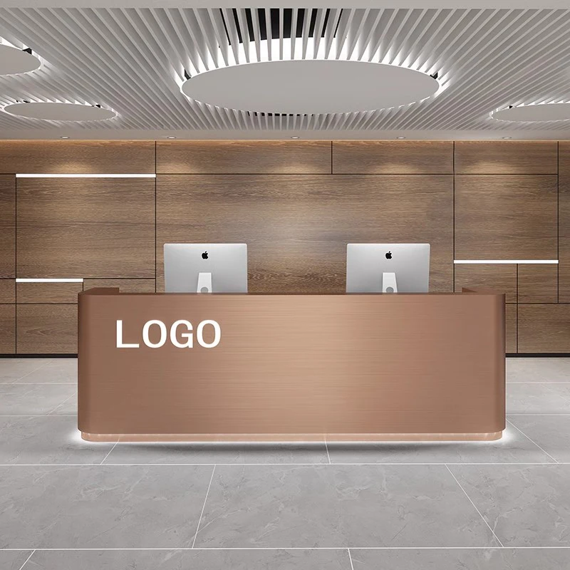 Clinic Front Reception Desks Beauty Cashier Counter Modern Store Reception Desks Luxury Lectern bureau meuble Furniture WJ25XP