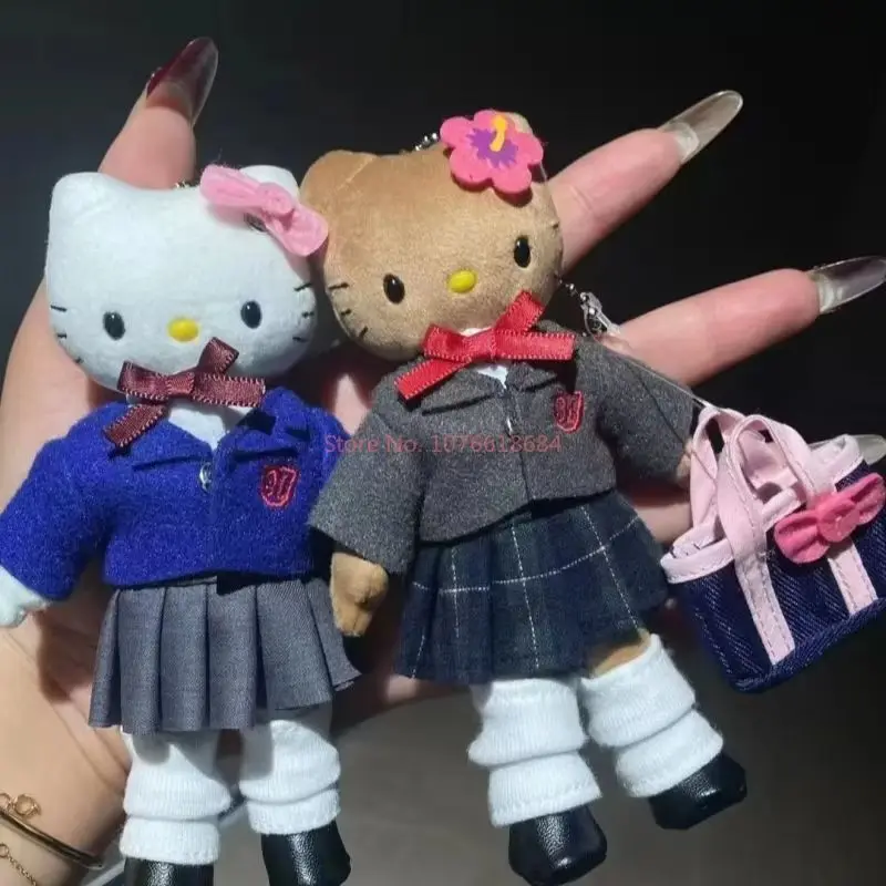 Jk Uniform Kleine Hanger Hello Kitty Tas Hanger Hello Kitty Pop Schattige Pop Rugzak Pluche Hanger Anime Randapparatuur Speelgoed