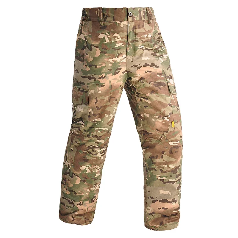 

Outdoor Sports Winter Tactical Pants Warmth Hunting Mens Training Trousers Tactical Work Hunting Working Cargo Camo Clothing