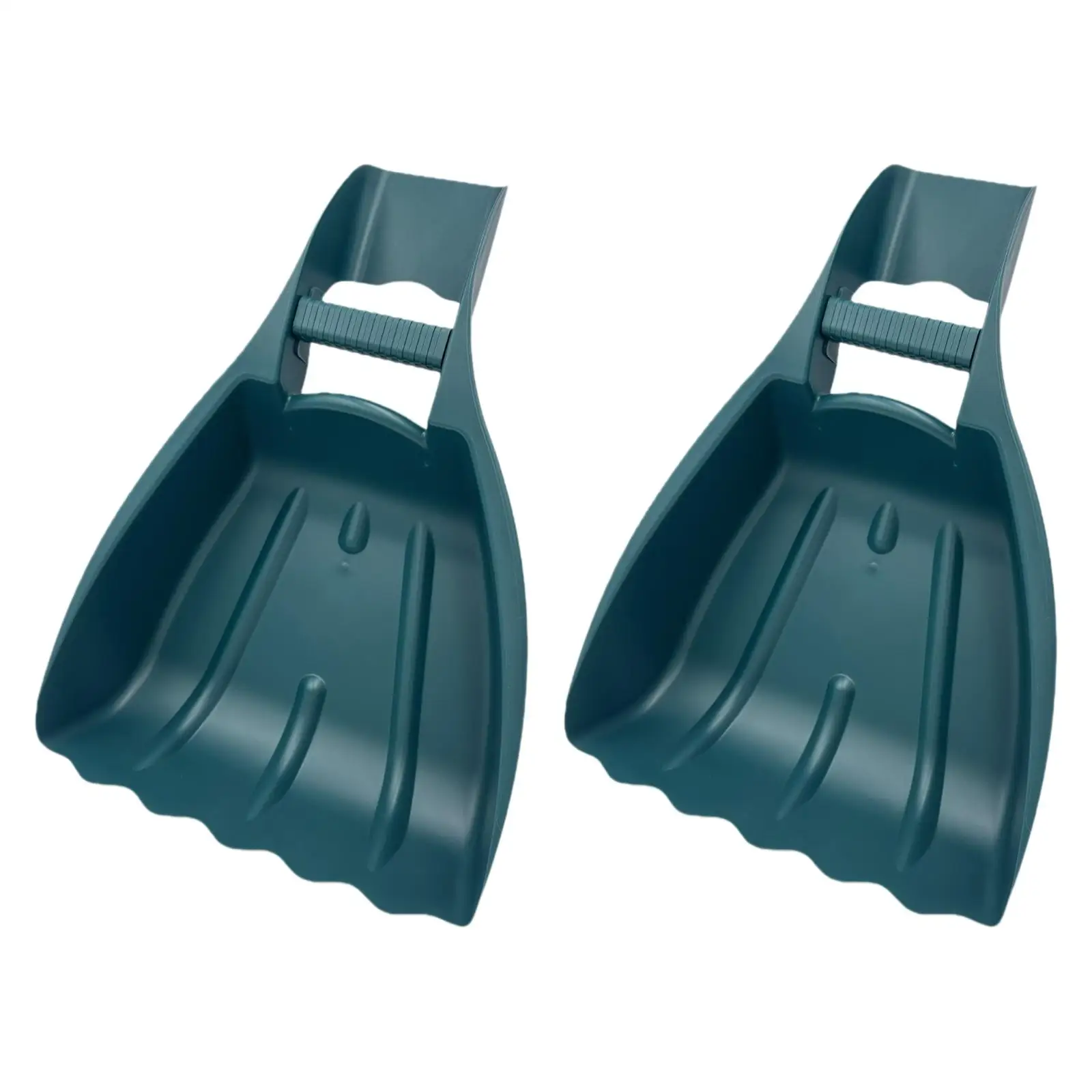 

2Pcs Leaf Scoops and Claws Leaf Grabbers Lawn Leaves Cleaning Tool Hand Rake