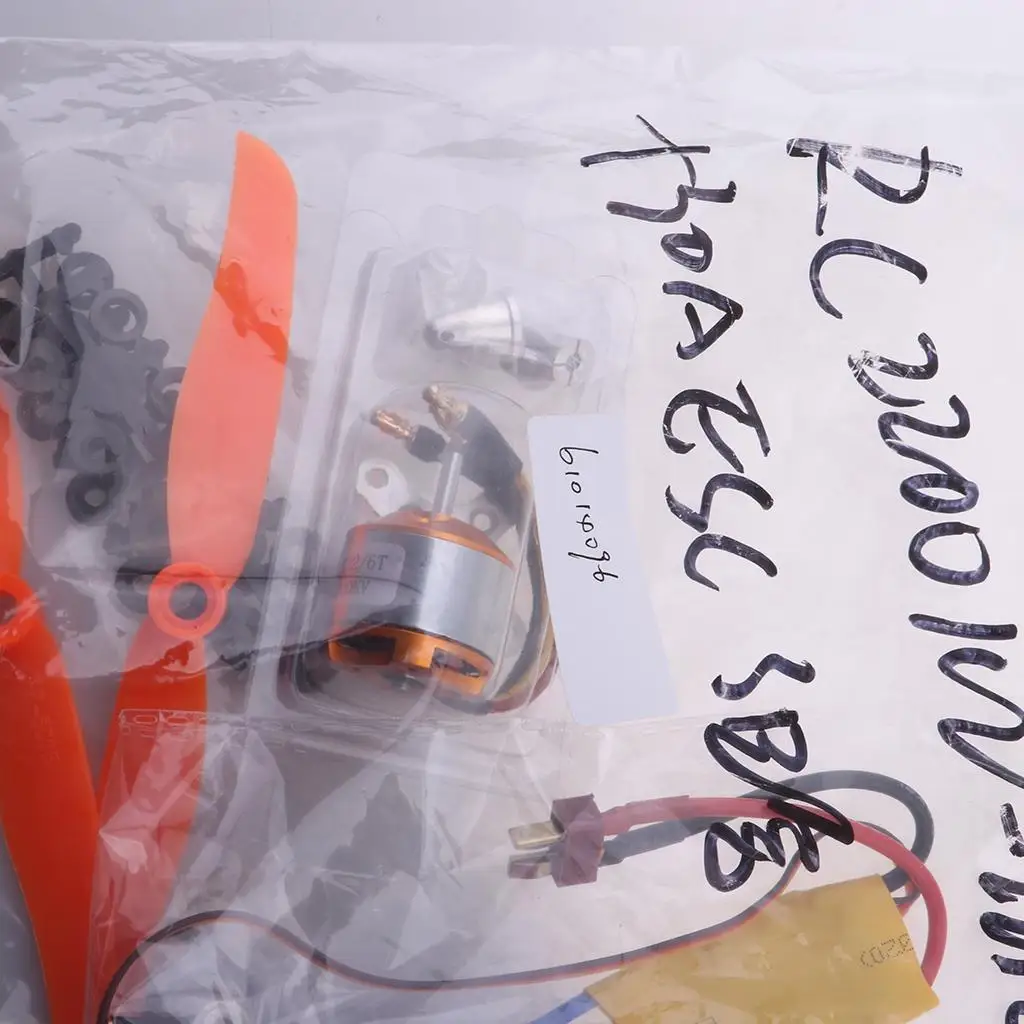 RC Motor Brushless ESC Combo Propeller 30A Controller Kit Multi Color for Electric RC Airplane