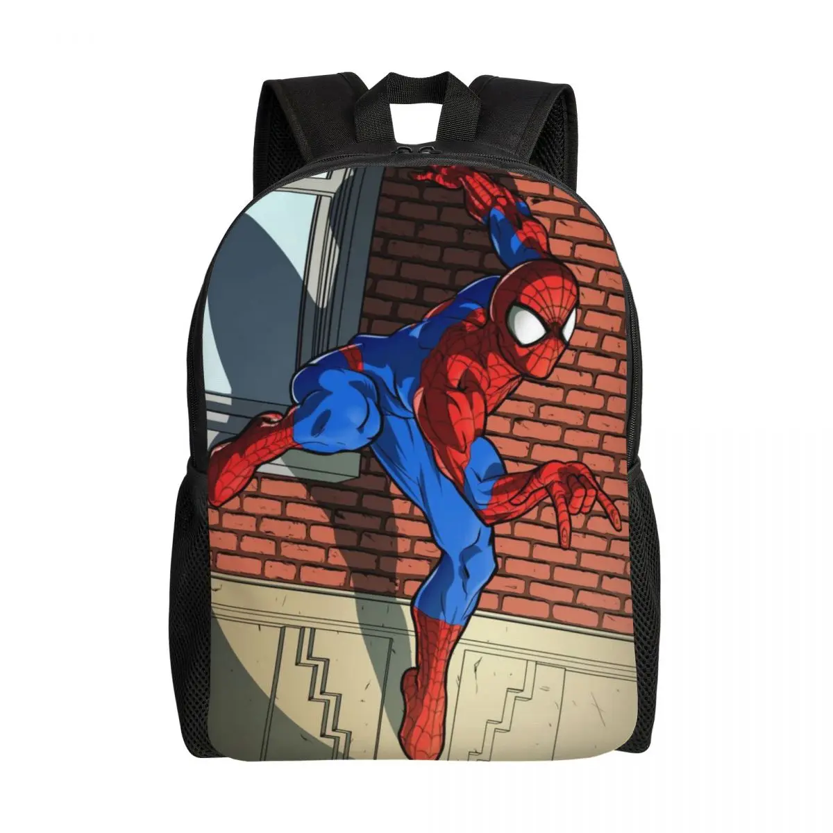 

Marvel Spider-Man Backpack, Women's Oxford Cloth Backpack, Men's School Bag, Travel Backpack, Laptop Backpack