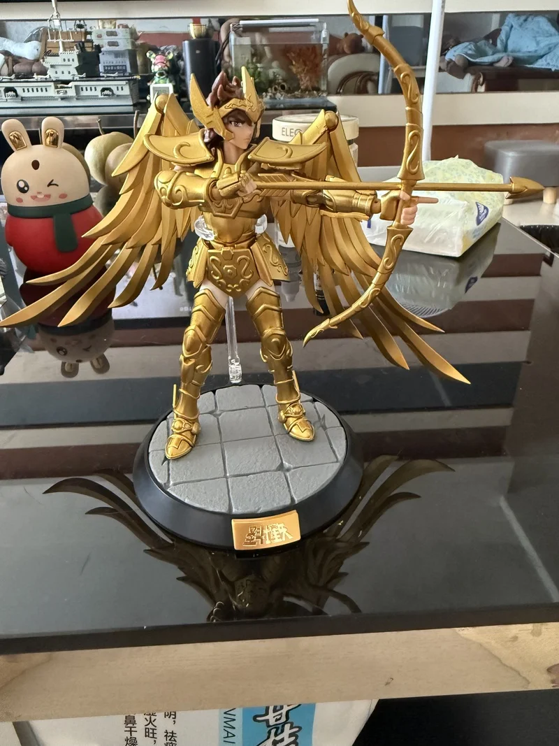 جديد 2025 Blokees Saint Seiya Champion Class Aries Mu أنيمي الشكل Masami Kurumada عمل الشكل زينة هدايا عيد الميلاد
