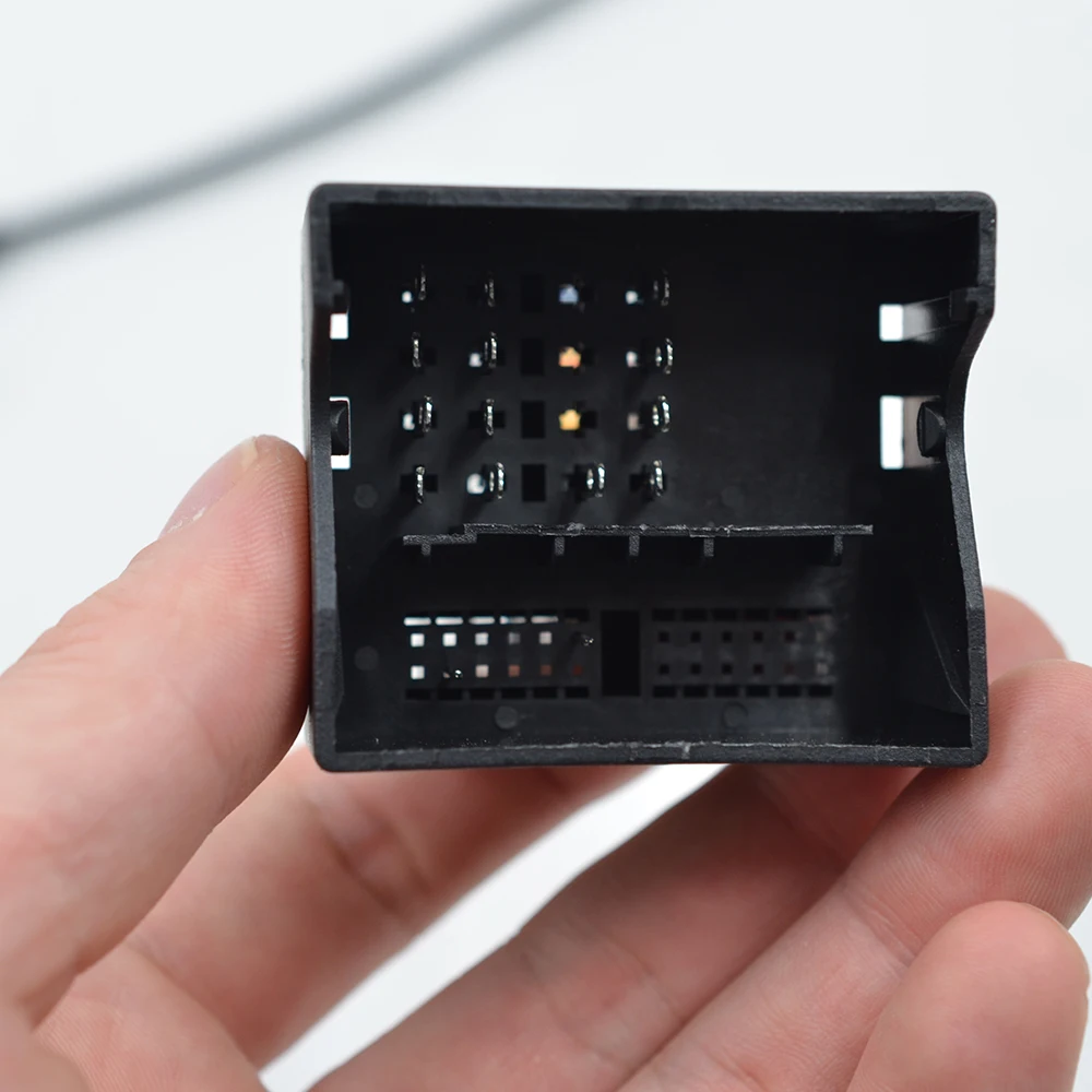 16ピン配線ハーネスCANBUSデコーダーボックス、プジョー2008、3008、308、307、シトロエンC5、C4、C3用車載クワッドロックケーブルアダプター