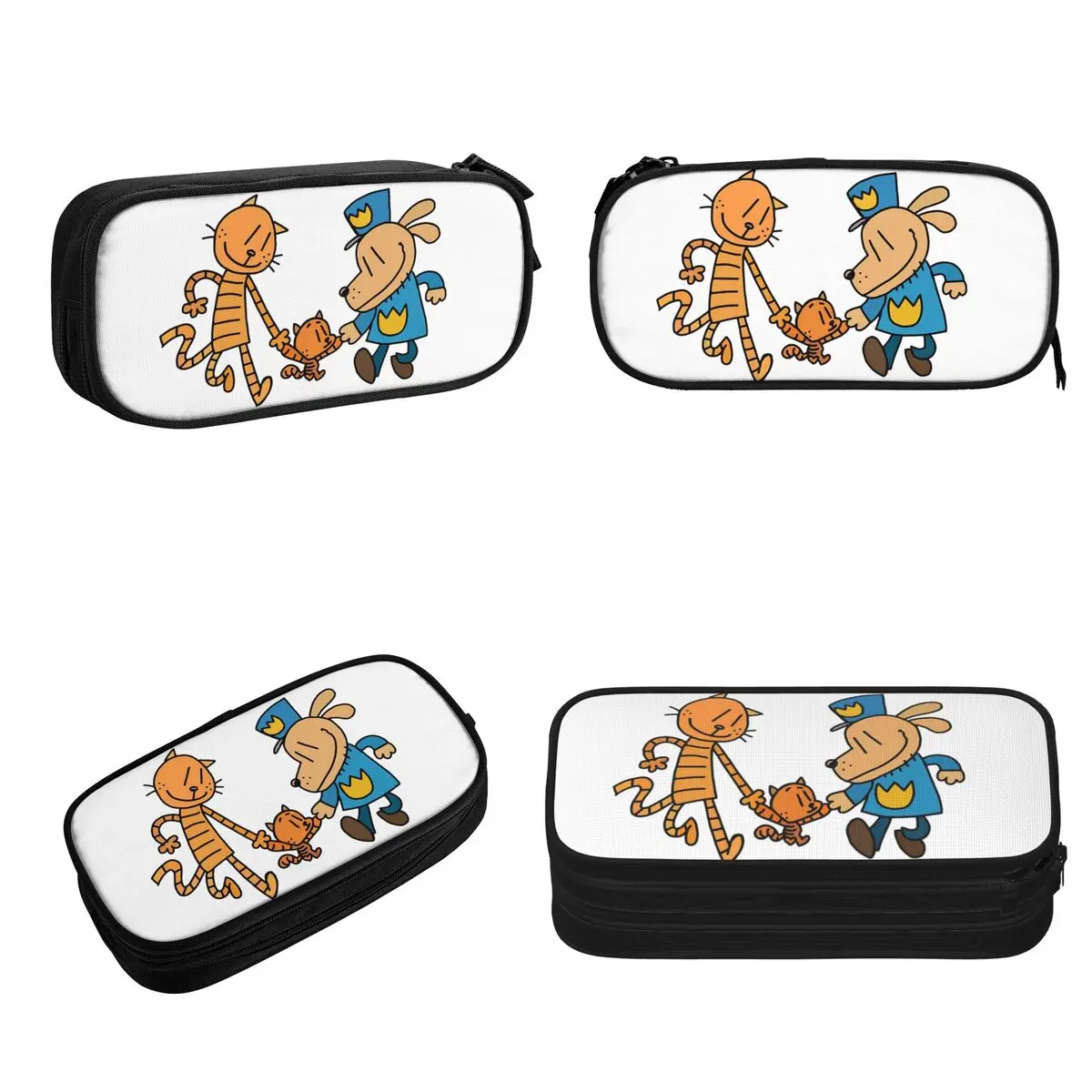 حافظة أقلام رصاص فنية من Dog Man، Lil Petey، وBig Petey Fan للطلاب، صندوق أقلام رصاص، حقيبة أقلام رصاص ذات سعة كبيرة