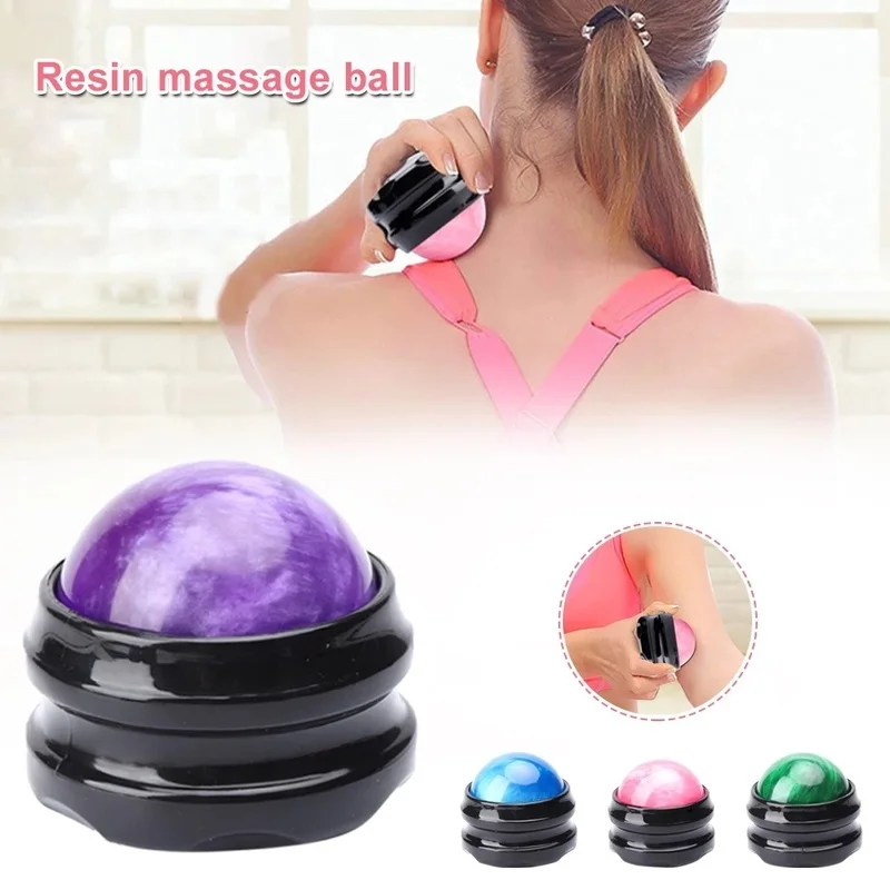Massage Roller Ball Massagegerät Körpertherapie Fuß Rücken Taille Hüfte Entspanner Stressabbau Muskelentspannungsbälle Körpermassagegerät