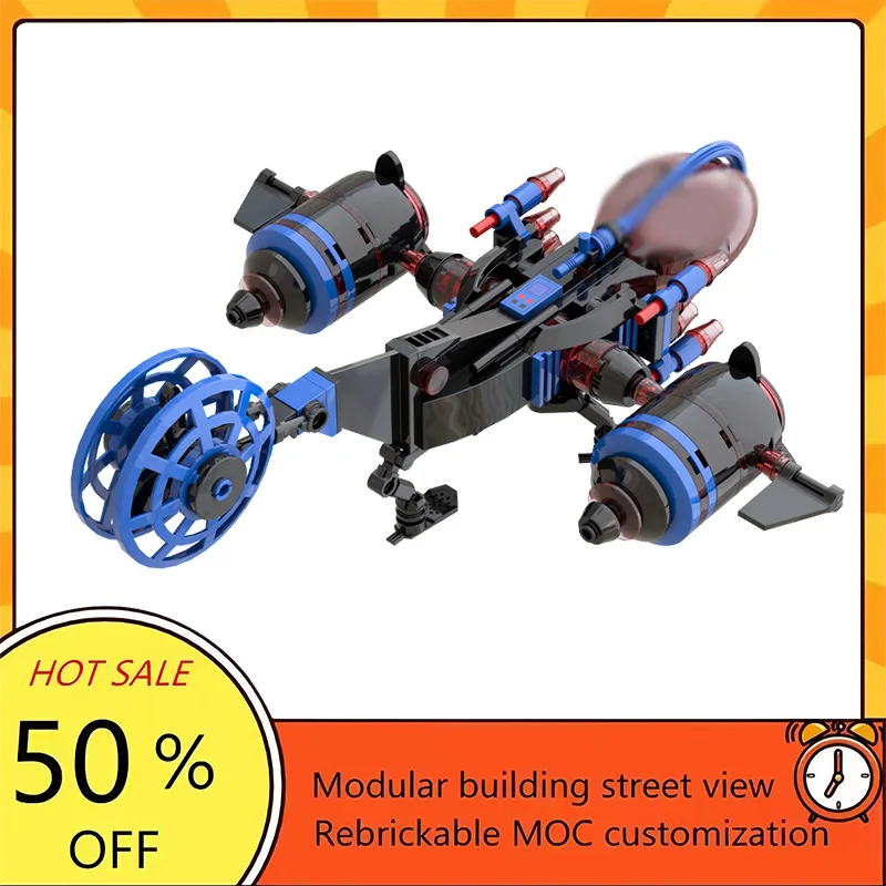 

Набор из 169 деталей: Популярная модель космического корабля из фильма «Звездные войны», конструктор MOC, модульный технологический конструктор, подарок на праздник, игрушка для сборки, детский набор