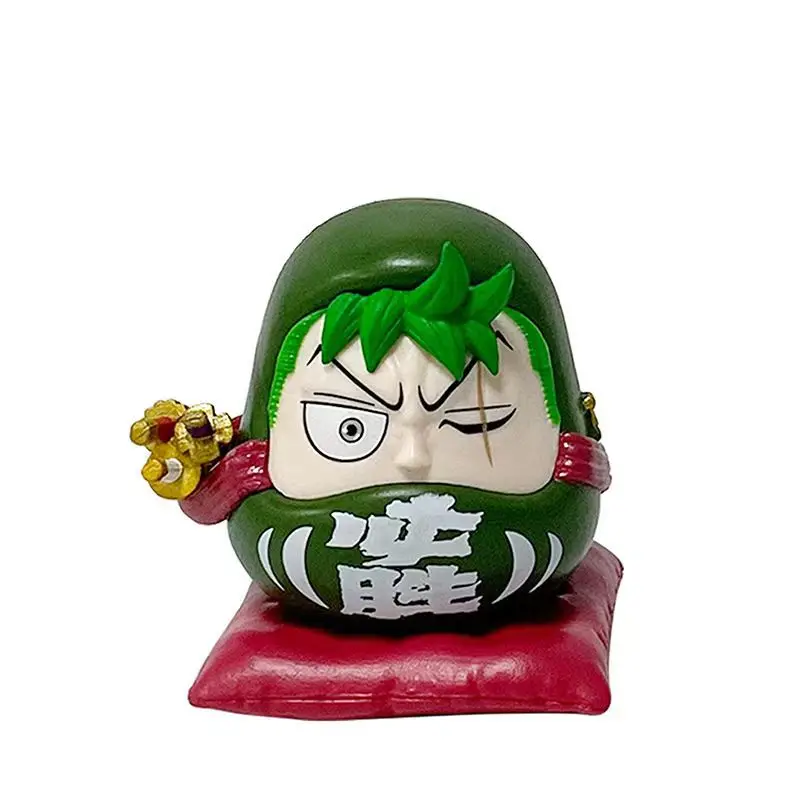 ワンピースアニメ Q バージョンダルマ卵潮プレイルフィサウロンナミフィギュア人形装飾ギフト車の装飾品