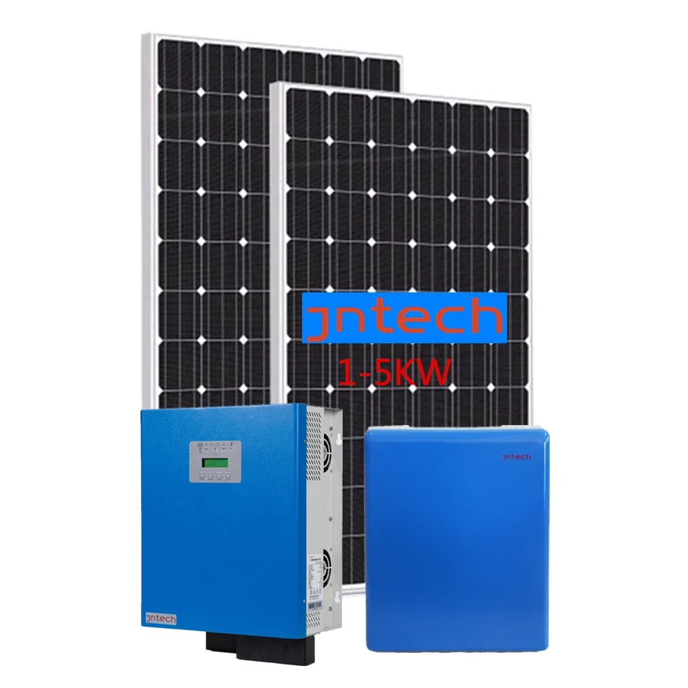JNTECH 5kw offgrid solare uso domestico sistema di alimentazione