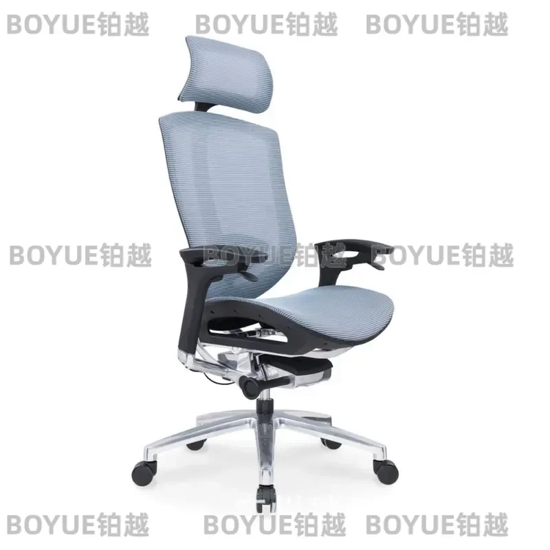 Ergonomic Office Chair Aluminum Alloy Frame Mesh Back Executive Seat Home Gaming Computer Desk Chair for Work and Play