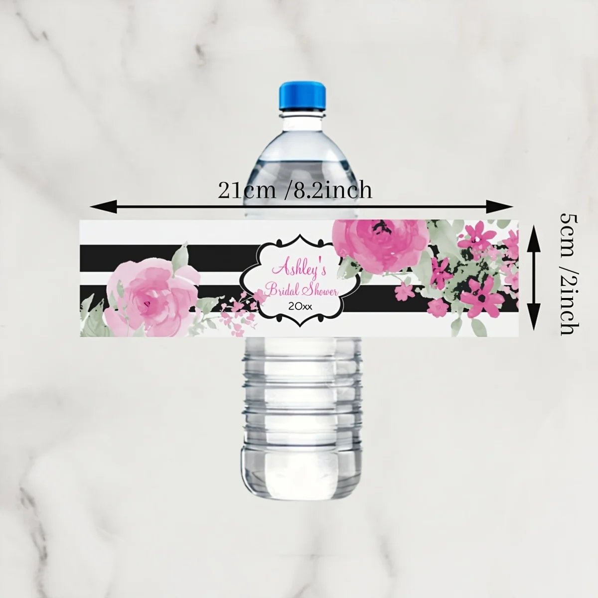 مخصص 30 قطعة عيد ميلاد التعميد الزفاف الاحتفال التسمية شخصية زجاجة التسمية ملصق مخصص اسم النص ملصق