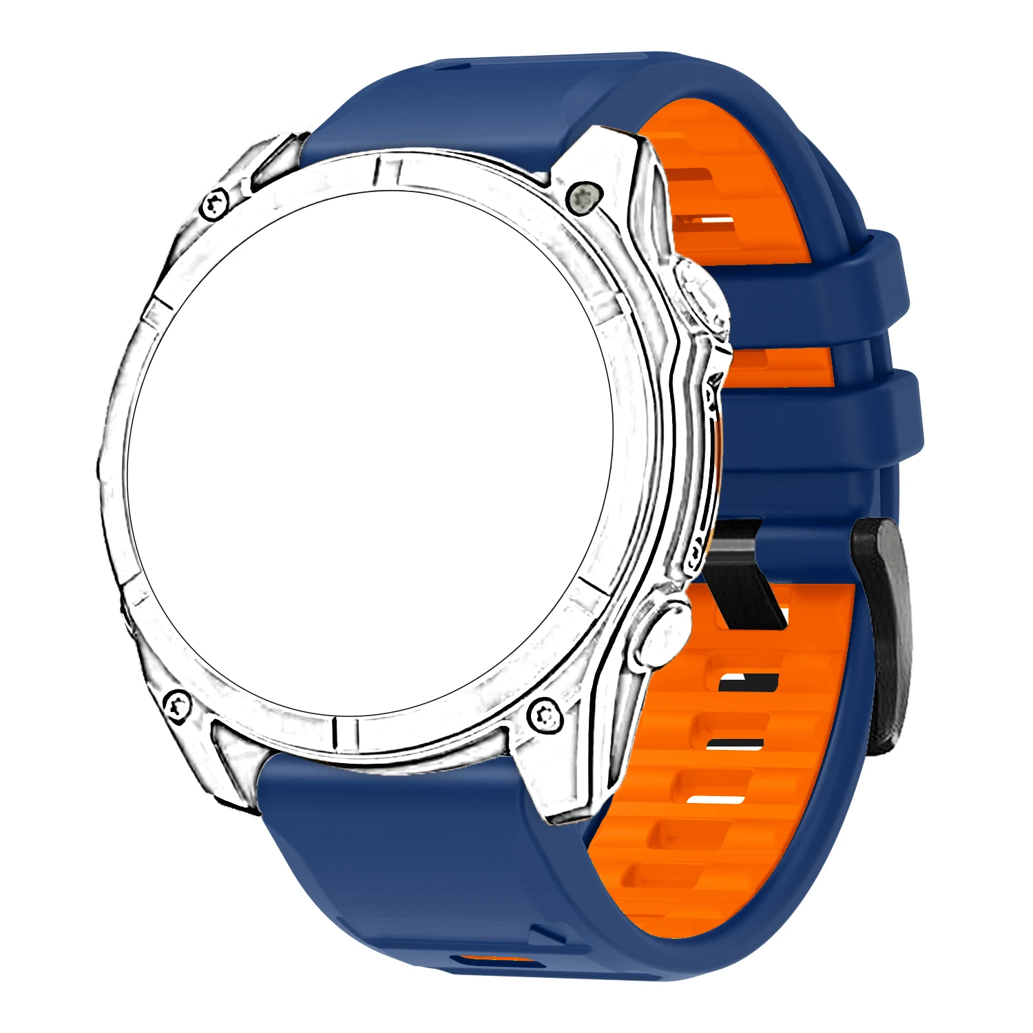 Ремешок с пряжкой 26 мм 22 мм для Garmin Fenix 8 E 7X 7 6X 6 Pro 5X 5 Plus, силиконовый ремешок Epix Pro Gen 2 47 мм 51 мм 955 Enduro 3 2