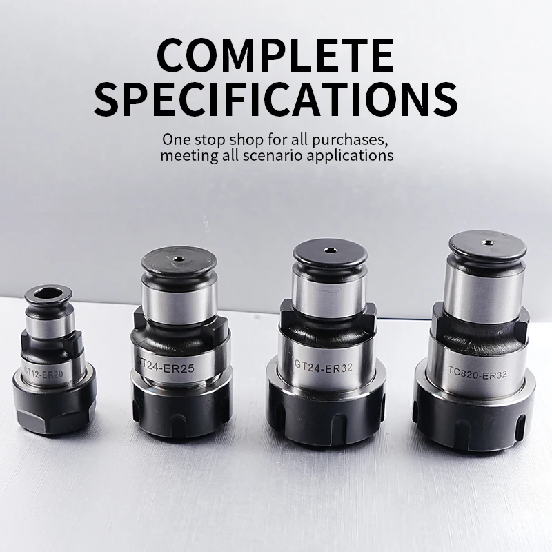 TC820 GT12 GT24 مثقاب التغيير السريع لآلة التنصت ER20 ER32 آلة التنصت على الحفر الدقيق للحفر الدقيق