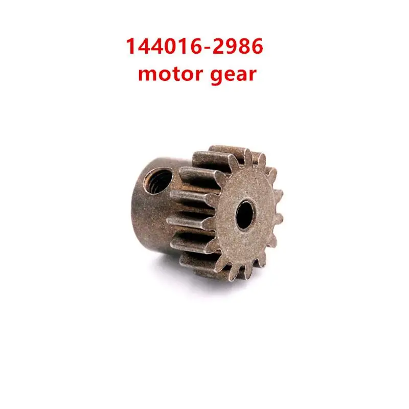 

Wltoys 144016 144018 Запчасти для радиоуправляемых автомобилей 144016-2986 моторная Шестерня/144016-2993 мотор