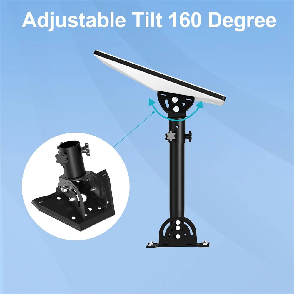 

For Starlink Gen V3 Roof Mount,Adjustable 360Degrees Starlink Pole Heavy-Duty Pivot Kit,Compatible Starlink Standard Gen3 Dish
