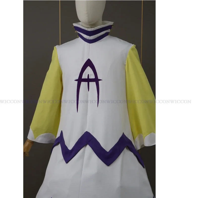 Hazbin Adam Cosplay Anime Hotel Angel Halo vestiti maschera Cosplay Halloween Party Costume adulto primo uomo vestito Cos Costume da uomo