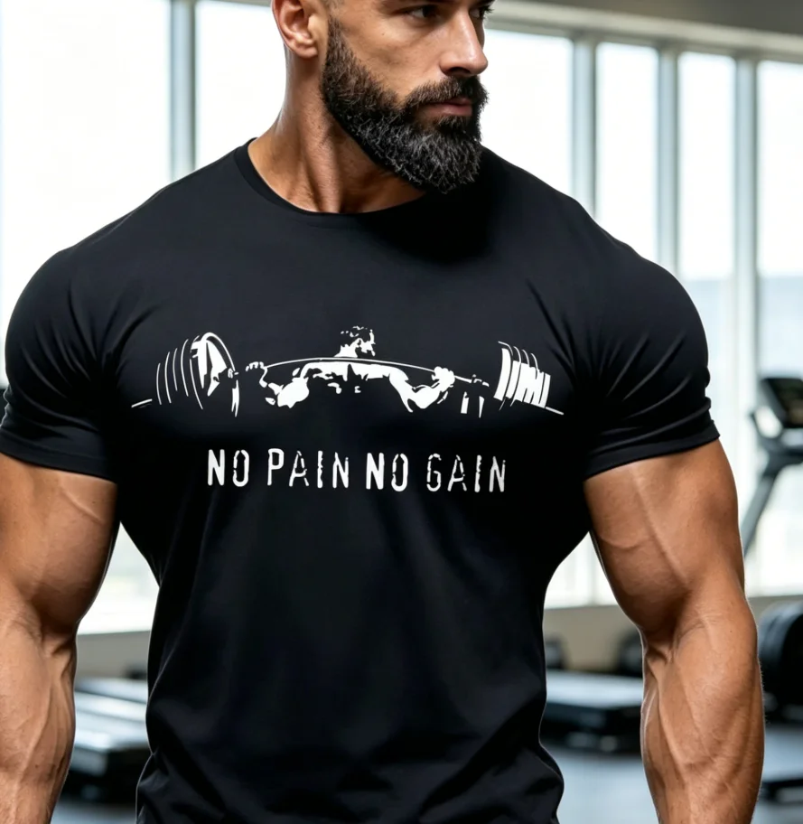 Latest Style Men'S Outdoor Short Sleeve Casual Breathable Print T-Shirt with Exquisite and Fun Patterns T-Shirts