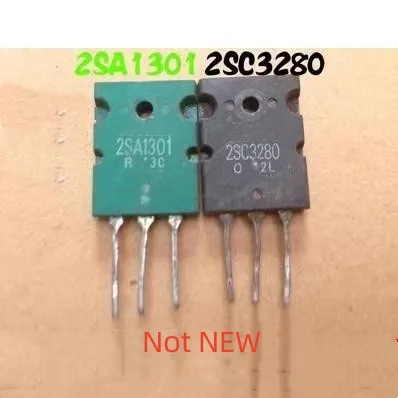 

Used 10pcs 2SA1302 2SC3281 A1302 C3281 TO-3P （5pair/lot）In Stock Original disassembly