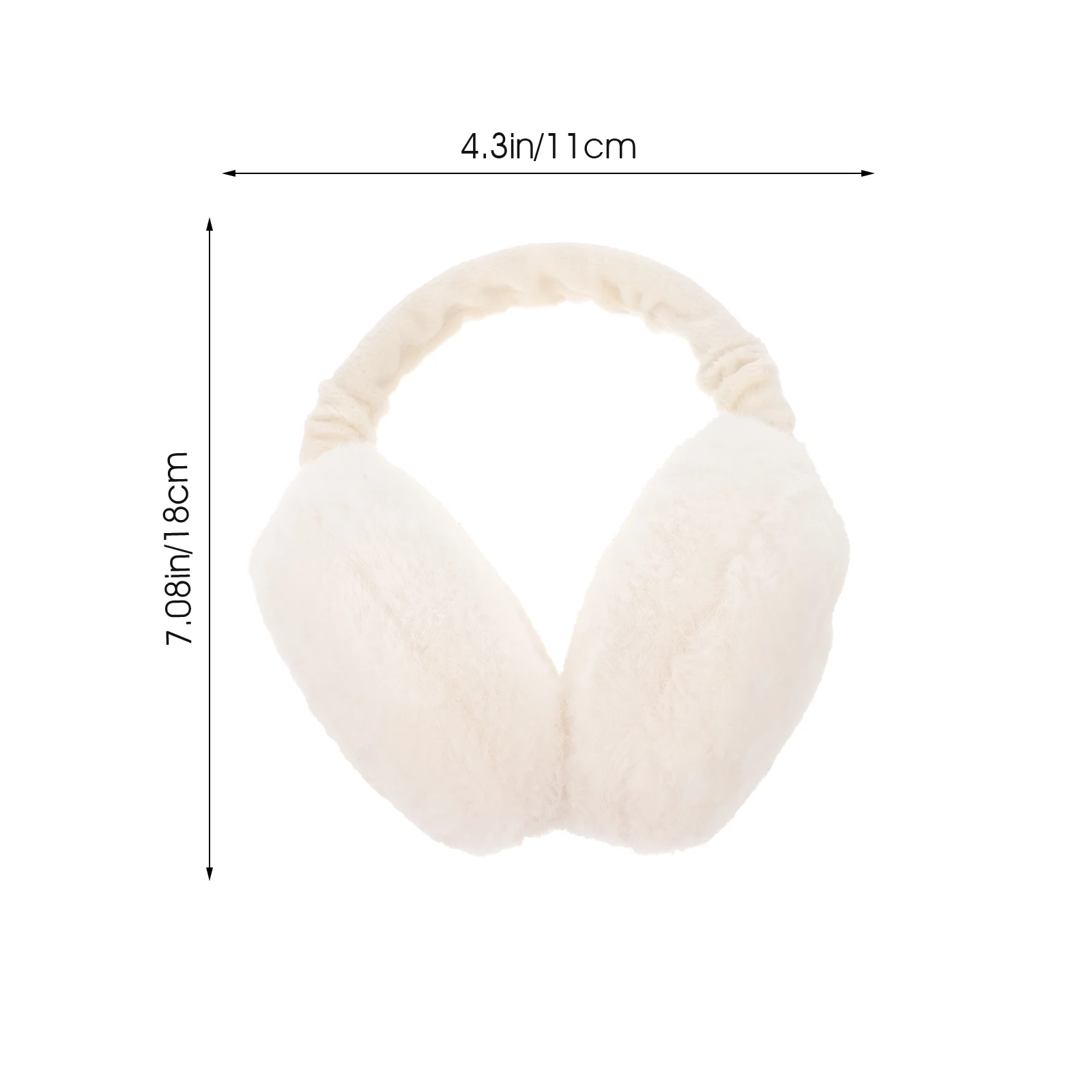 Cute Ear Muffs Snow Headband Baby Headbands Warmers for Women Winter Man