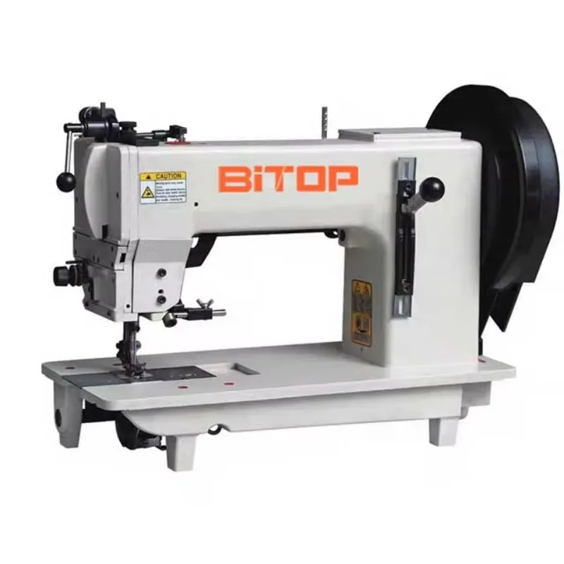 

Промышленная швейная машина BT204-420 с удлиненной рукавной штангой для сверхплотных материалов, с усилённой подачей, для пошива кожаных сумок