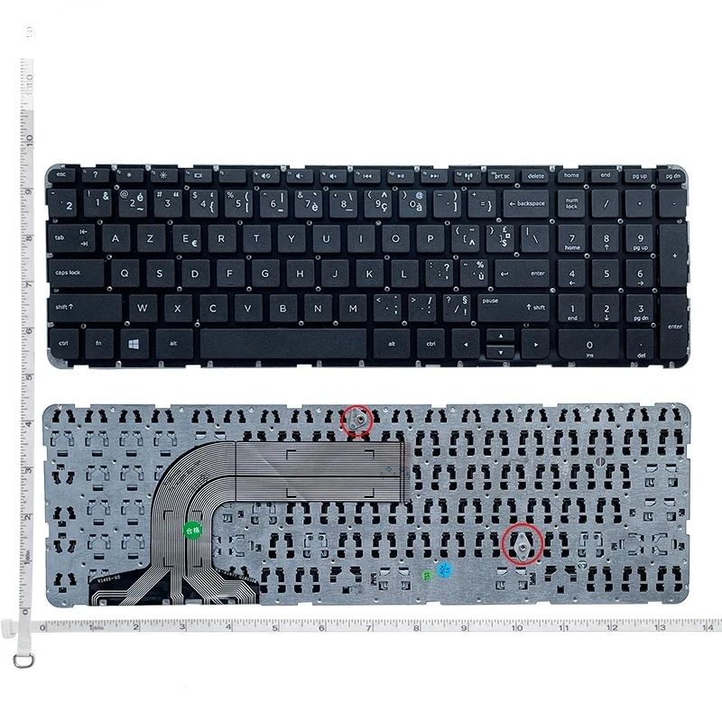 

AZERTY Keyboard For HP Pavilion 17 17E 17-e000 17-e100 17z-e000 17-e014nr 17-e016dx 17-e017cl 17-e017dx 17-E 17-N 17N No frame