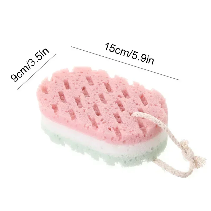 Sponge Bath Ball Shower Rub Body Exfoliation Massage Brush Scrubber Tool Sponge Bathroom Accessories Supplies