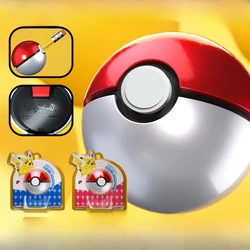 Pokemon Anime urządzenia peryferyjne Pikachu PokéBall Kawaii Cartoon oryginalność modelowanie do nauki papierniczych ołówkowych ostrzałek rotarypencilperów