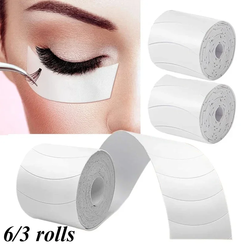 110 pçs micro espuma eyepad indolor chicote suprimentos pe espuma olho remendo fácil remover fita maquiagem adesivos sob almofada de cílios remendo