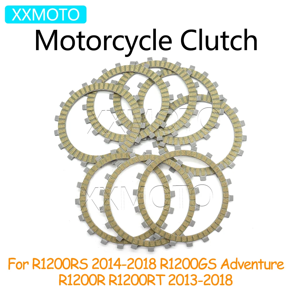 

Для BMW R1200GS Adventure R1200R R1200RT 13-18 R1200RS 14-18 R 1200GS 1200R 1200 GS R мотоциклетные диски сцепления фрикционные комплекты