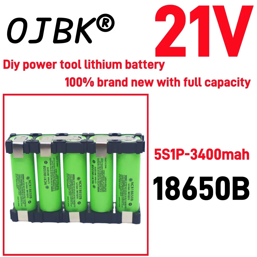 Original 100% full capacity 20A 18650 3400mAh 6800mAh 3S 4S 5S 12.6V 14.8V 18V DIY screwdriver battery welding battery pack