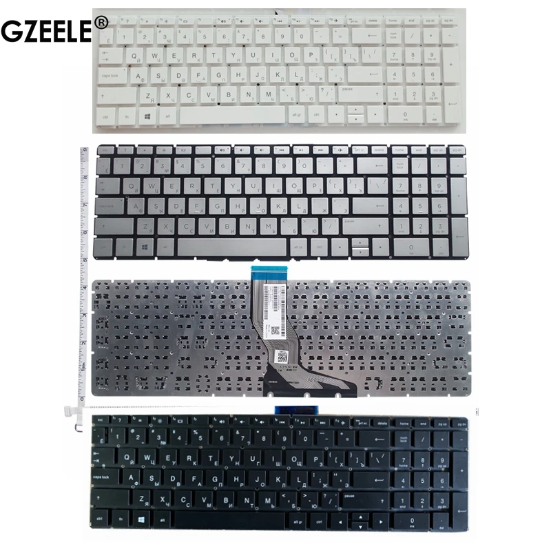 RU keyboard for HP 15-BS 15-BW 15S-FQ 15S-DY 15-DY 15-BP 17-BS 17-AK 17-AR 250 255 G6 TPN-C129 925008-001 17-AE 17G-BR 17Q-BU