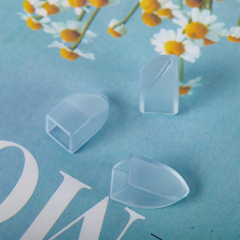 10PCS Nipper Cover Schutzhülle für Nagel Häutchen Schere Maniküre Pediküre Werkzeuge Abgestorbene Haut Pinzette Kappe