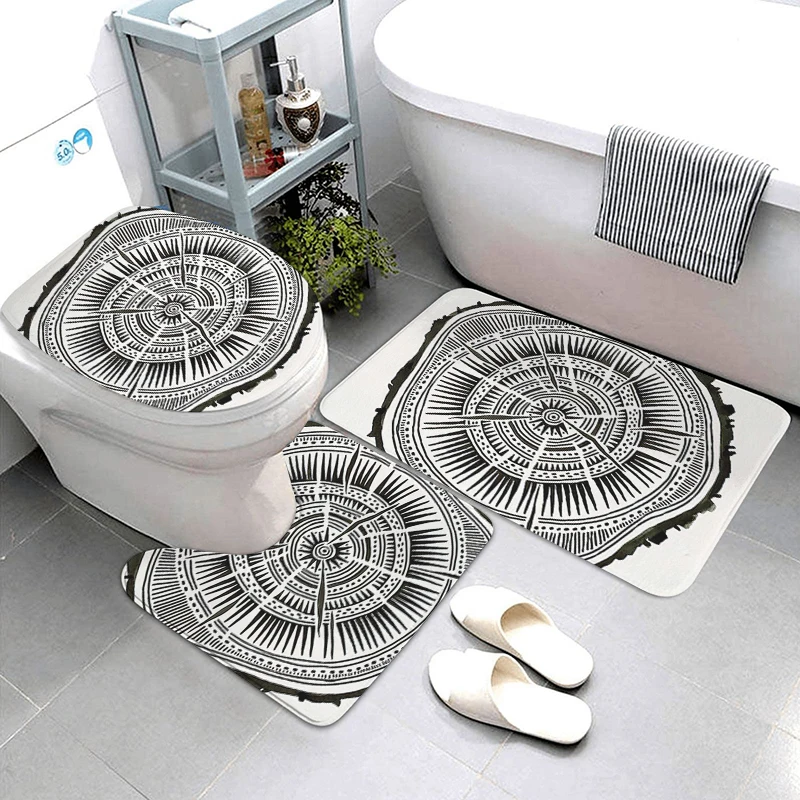 Abstract Mat Bathroom Small Rug Shower Mat Decorative Mat Door Mat Kitchen Mat Bedroom Balcony Room Mat Bathtub toilet rug